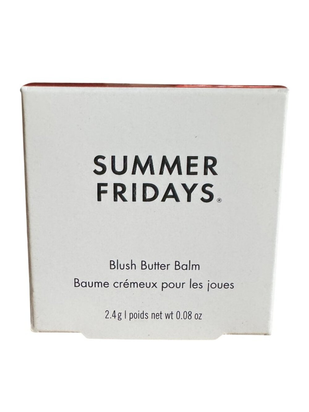 Summer Fridays Blush Butter Balm Toasted Terracotta New in Box 0.08 oz